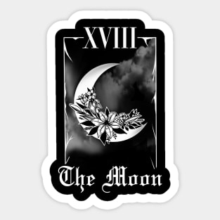 The Moon Tarot Sticker